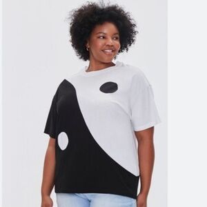 Forever 21 Yin Yang Tee T-Shirt 1X